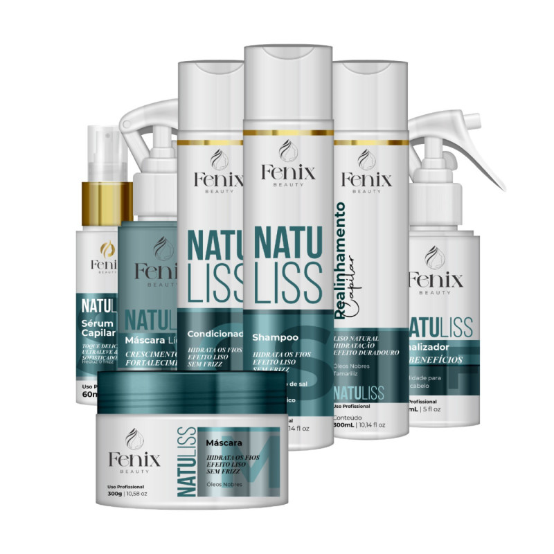 Kit Natuliss Progressiva Premium - Linha Completa