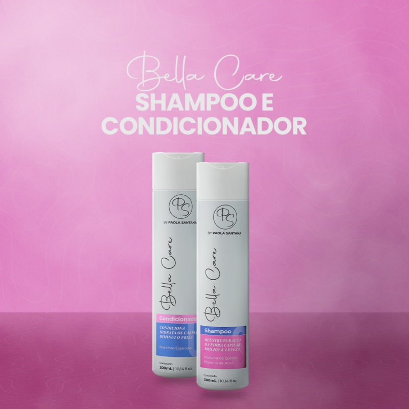 Combo Shampoo e Condicionador Bella Care