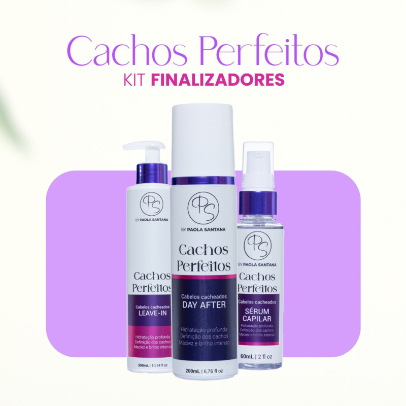 KIT FINALIZADORES CACHOS PERFEITOS