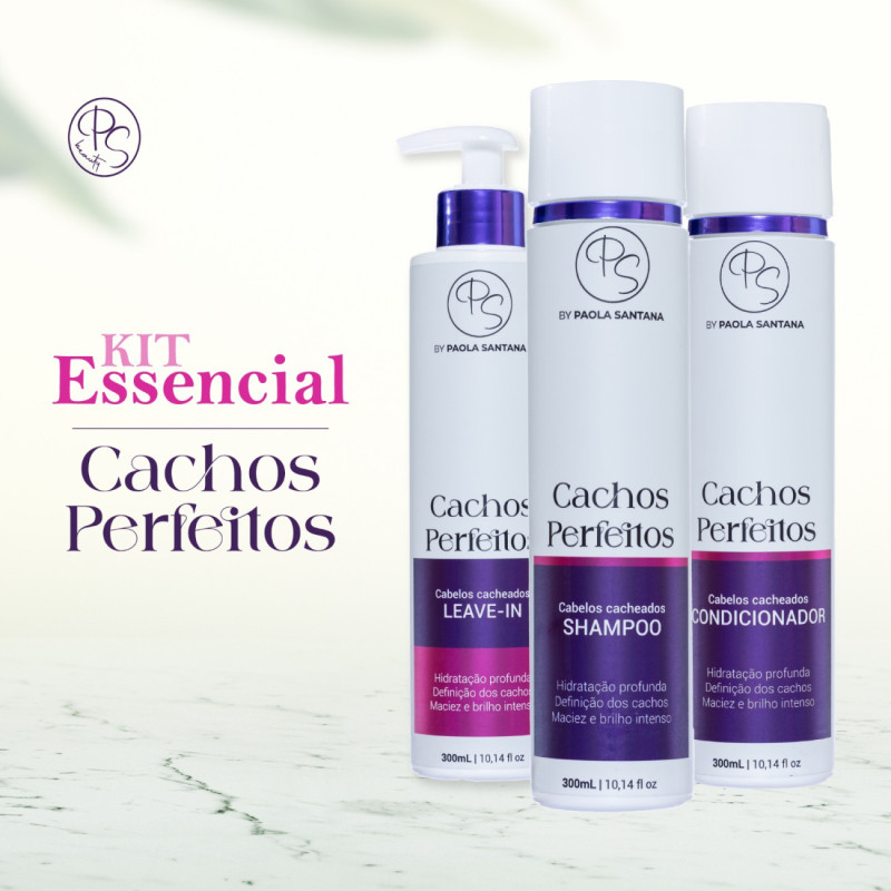 KIT ESSENCIAL CACHOS PERFEITOS